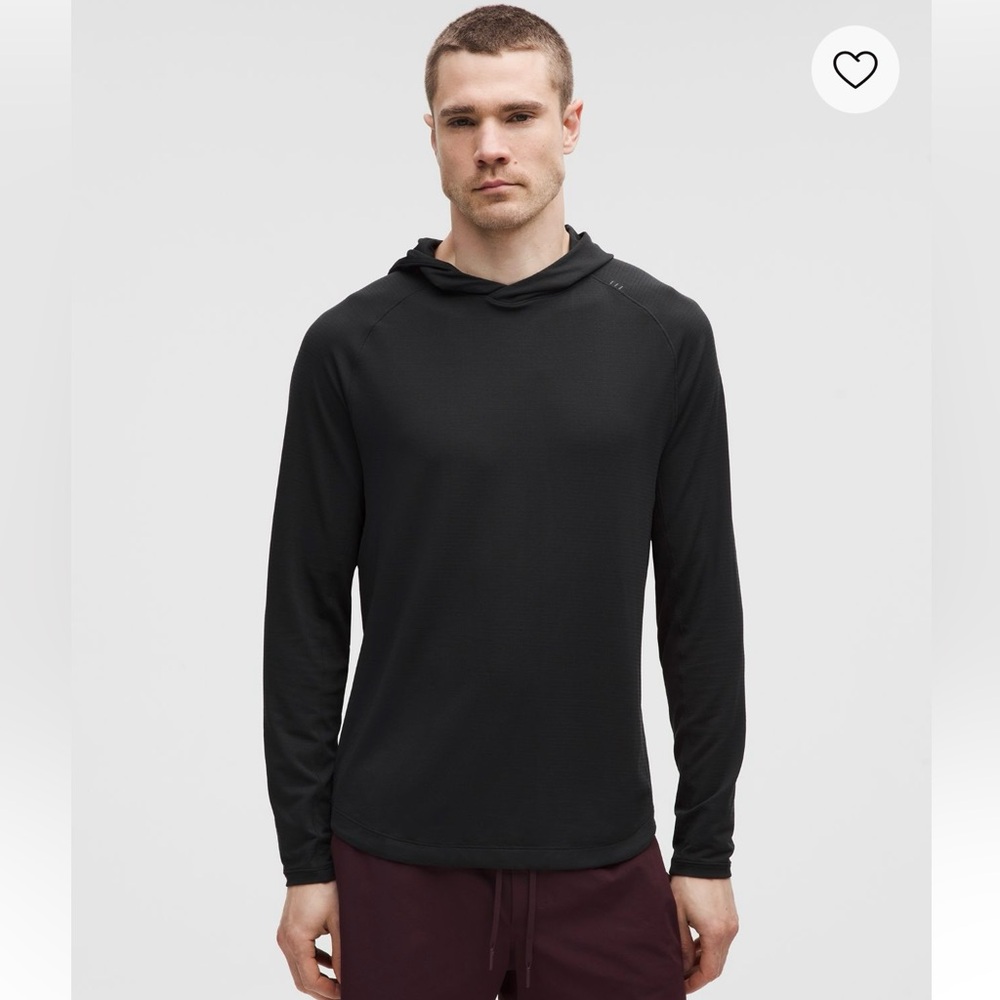 Men’s Black Lululemon Licensed to Train Hoodie Size Large